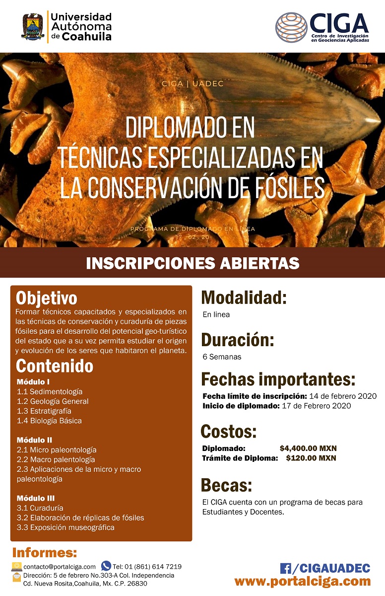 Poster informativo de preinscripción 2021.